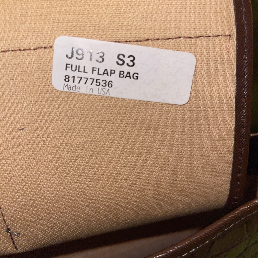 Dooney and Bourke Croc Print Bag - Picture 9 of 16